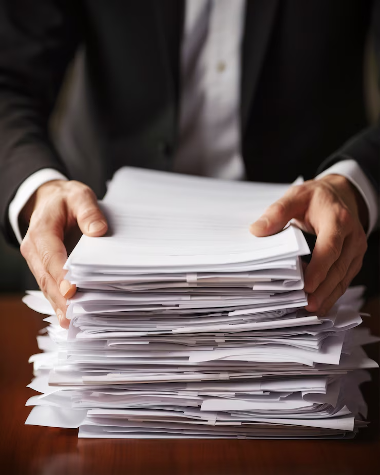 front-view-lawyer-working-with-documents_23-2151202419