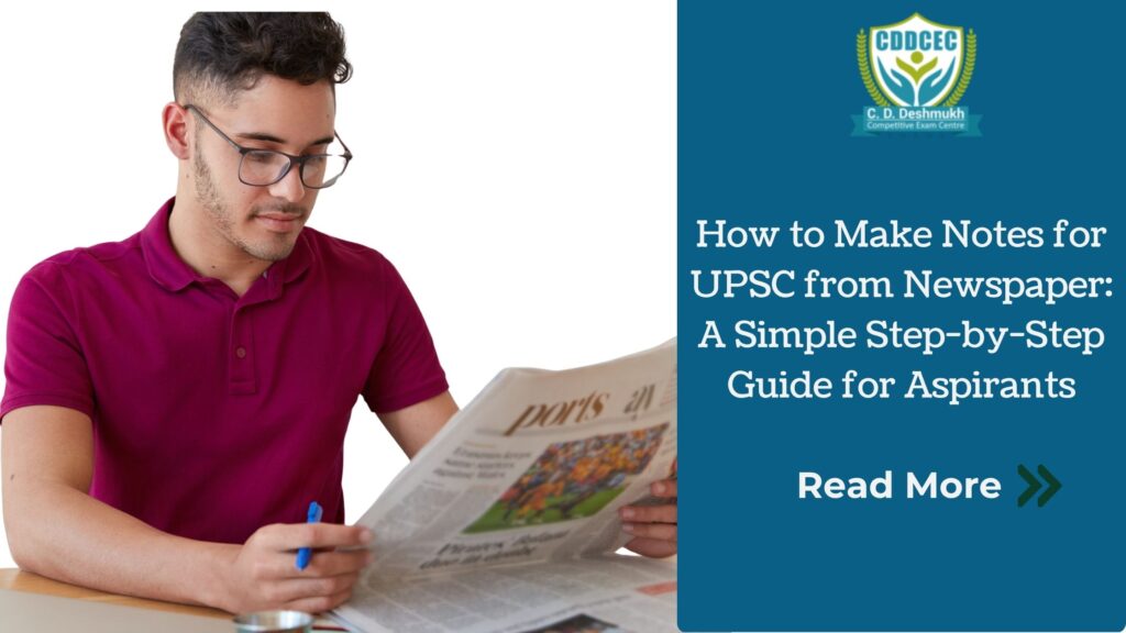 newspaper notes for UPSC.