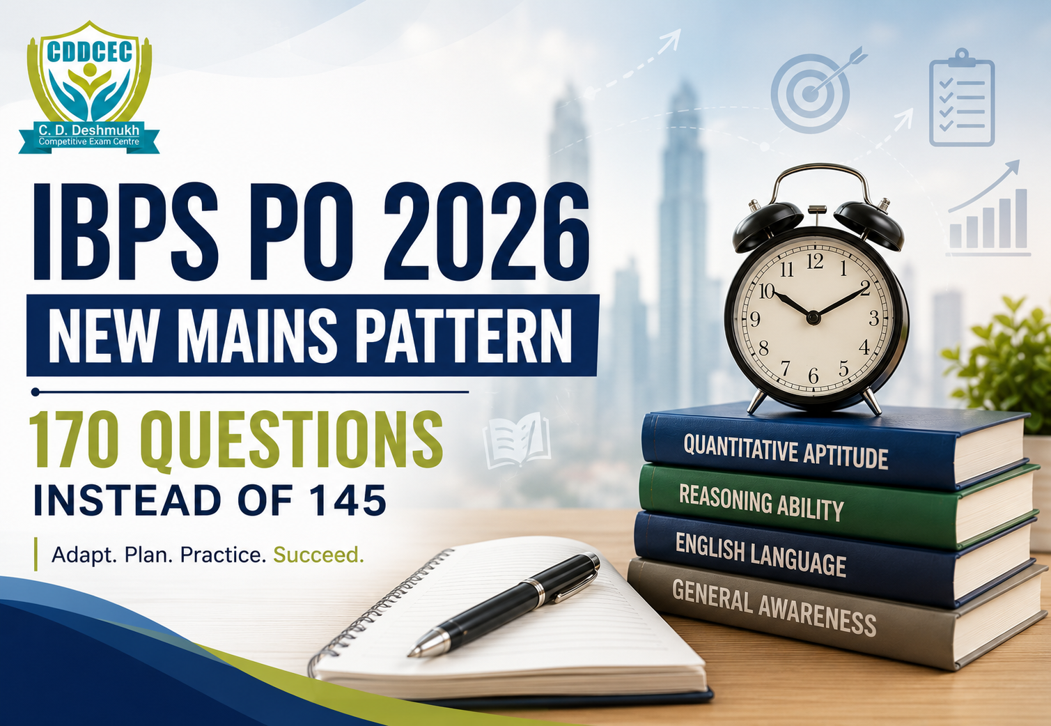 IBPS PO 2026 new pattern - CD Deshmukh